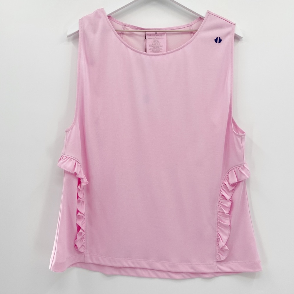 Thrive Société Ruffled Tank, L - Picture 7 of 8